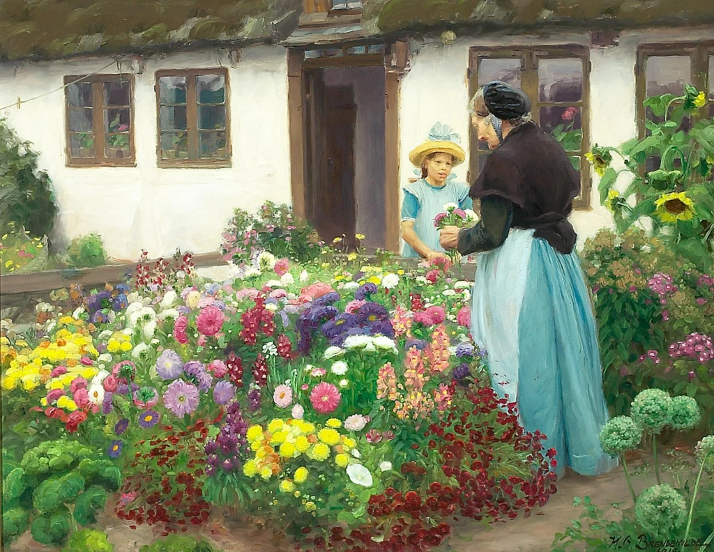 Giadino fiorito, 1915